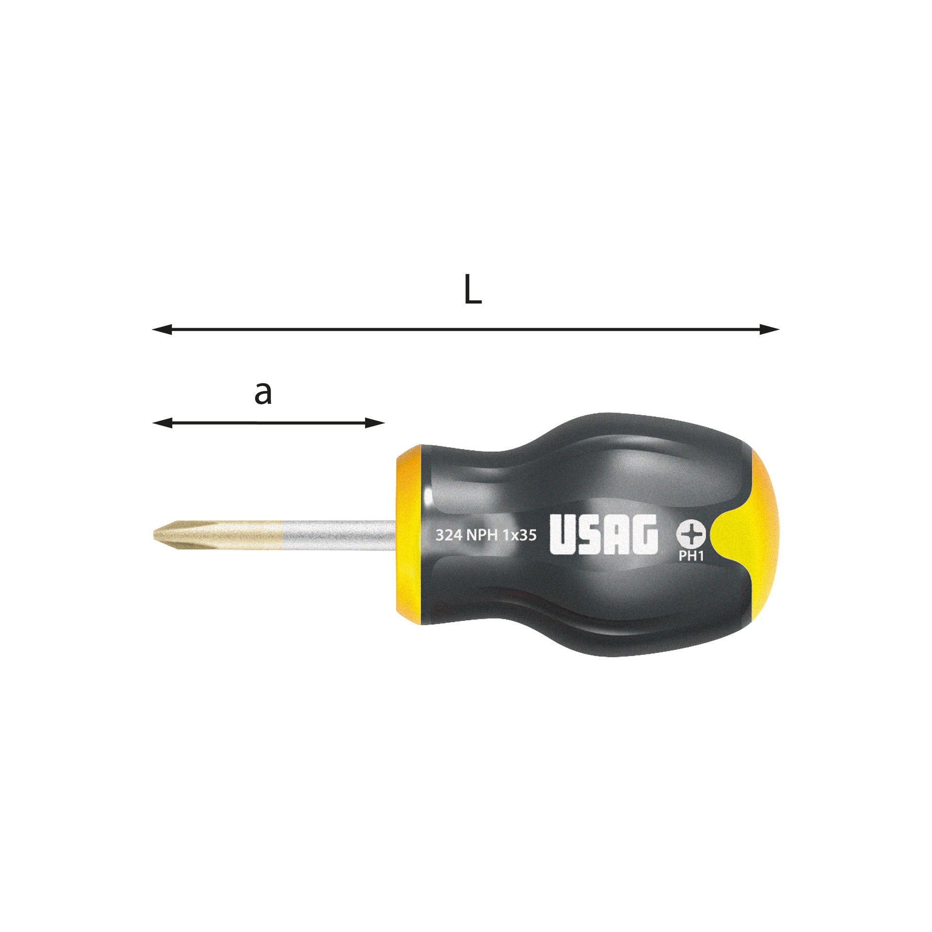 324 NPH - Giraviti per viti con impronta a croce phillips® - Usag - U03240468 - U03240469 324 NPH - Giraviti per viti con impronta a croce phillips® - Usag - U03240468 - U03240469